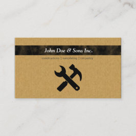 Schöne Bauikone Visitenkarte