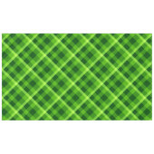 Schöne Baumgrün Kariert große Tablette Tischdecke (Vorderseite (Horizontal))