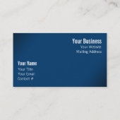 Schöne Baumschlucht: Vogel auf einer Leitung Visitenkarte (Rückseite)