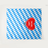 Schöne Bavaria-Flagge Wandteppich (Vorderseite (Horizontal))