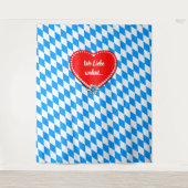 Schöne Bavaria-Flagge Wandteppich (Vorderseite)