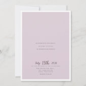 Schöne Beach Waves Landschaft Sommer Hochzeit Einladung (Rückseite)