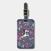 Schöne Beagles Gepäckanhänger (Vorderseite vertikal)