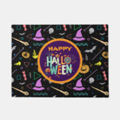 Schöne Beängstigende Halloween-Muster Fußmatte (Vorderseite)