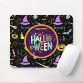 Schöne Beängstigende Halloween-Muster Mousepad (Mit Mouse)