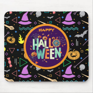 Schöne Beängstigende Halloween-Muster Mousepad