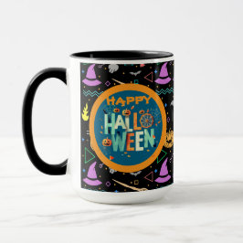 Schöne Beängstigende Halloween-Muster Tasse