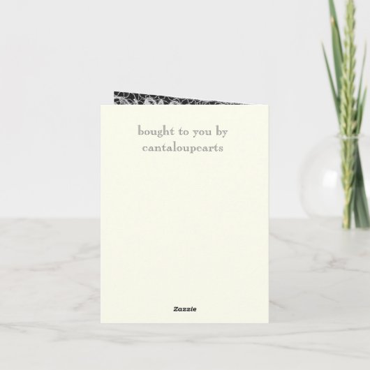 Schöne bearbeitbare Oberfläche Karte (Rückseite)