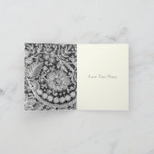 Schöne bearbeitbare Oberfläche Karte (Innenseite)