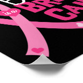 Schöne Beautiful Friend Breast Cancour Survivor Poster (Ecke)