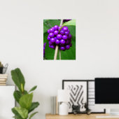 Schöne Beautyberry Print Poster (Heimbüro)