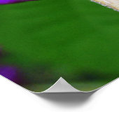 Schöne Beautyberry Print Poster (Ecke)