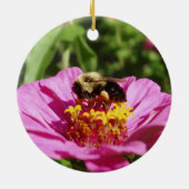 Schöne Bee Christmas Tree Ornament (Hinten)