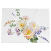 Schöne Bee große Geschenktasche Geschenktüte (Rückseite)