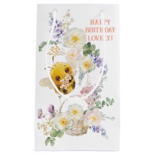 Schöne Bee kleine Geschenktasche Geschenktüte