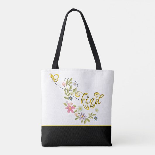 Schöne Been Kind Tote Bag Tasche (Rückseite)