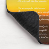 Schöne Beerdigung / Eulogie Gedicht Mousepad (Ecke)
