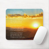 Schöne Beerdigung / Eulogie Gedicht Mousepad (Mit Mouse)