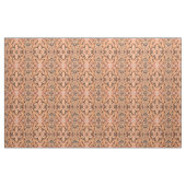 Schöne beige schwarze Marmor Kunst Stoff (Yard (91,4 cm))