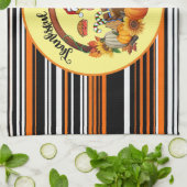 Schöne, beliebte Erntedank Herbstkollektion Geschirrtuch (Gefaltet)