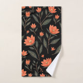 Schöne, beliebte Sammlung Vintager Blumen Badhandtuch Set (Handtuch)