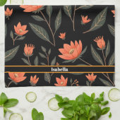 Schöne, beliebte Sammlung Vintager Blumen Geschirrtuch (Gefaltet)