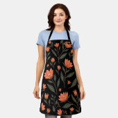 Schöne, beliebte Sammlung Vintager Blumen Schürze (Getragen)