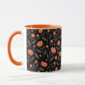 Schöne, beliebte Sammlung Vintager Blumen Tasse (Links)