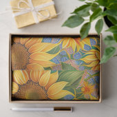 Schöne, beliebte Sonnenblumensammlung Seidenpapier (Geschenk)