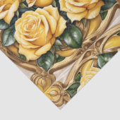 Schöne, beliebte Yellow Rose Collection Seidenpapier (Ausschnitt)