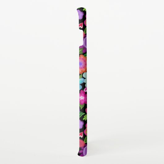 Schöne bemalte Boho-Blume Samsung Galaxy Hülle (Rechte Seite)