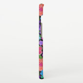 Schöne bemalte Boho-Blume Samsung Galaxy Hülle (Linke Seite)