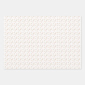 schöne, bemalte, weiche Blume Geschenkpapier Set (Vorderseite 3)