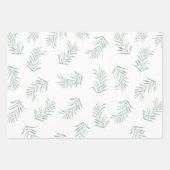 schöne, bemalte, weiche Blume Geschenkpapier Set (Vorderseite 2)