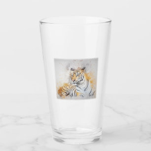 Schöne Bengal-Tiger-Malerei Glas