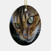 Schöne Bengalische Katze Keramik Ornament (Rechts)