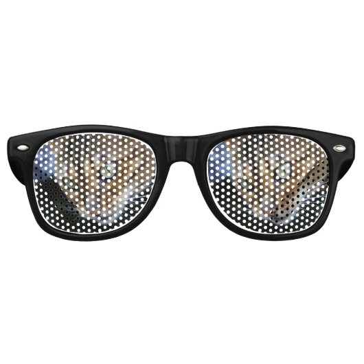 Schöne Bengalische Katze Partybrille (Vorderseite)