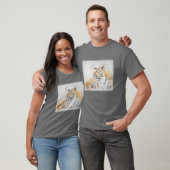 Schöne Bengalische Tiger Malerei T - Shirt (Unisex)