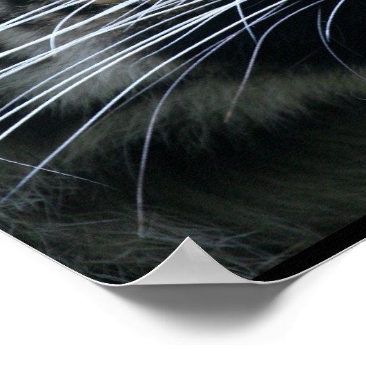 Schöne Bengalische Tigerfront Poster (Ecke)