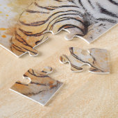 Schöne Bengalische Tigermalerei Puzzle (Seite)