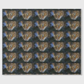 Schöne Bengalkatze Geschenkpapier (Flach)