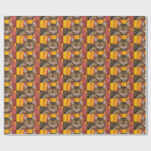 Schöne Bengalkatze Geschenkpapier (Flach)