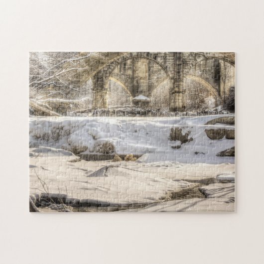 Schöne Berea fällt im Winter Puzzle (Horizontal)