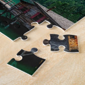 Schöne Berg- und Seenlandschaft in Italien Puzzle (Seite)