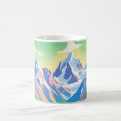 Schöne Berge Kaffeetasse (Mittel)