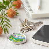 Schöne Berge Schlüsselanhänger (Seite)