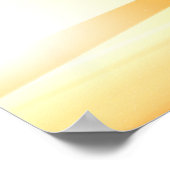 Schöne Bergkulisse Poster (Ecke)