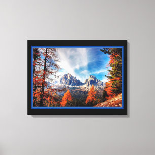 Schöne Berglandschaft Canvas Print Leinwanddruck