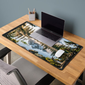Schöne Berglandschaft Desktop-Pad - Groß S Schreibtischunterlage