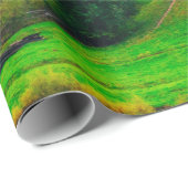 Schöne Berglandschaft im Abend Sonnenlicht.  Geschenkpapier (Rolleneckpunkt)